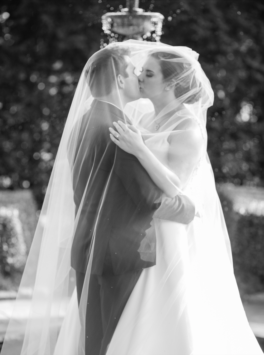 Romantic Black and White Wedding Photographs - Matt Erickson Photography
