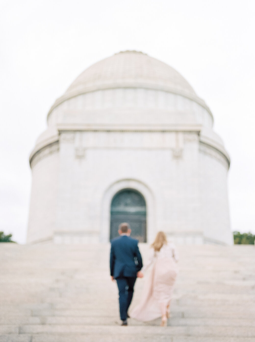 Classy Engagement Photographs - McKinley Monument Canton Ohio - Matt Erickson Photography